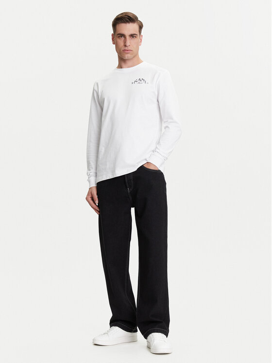 Karl Kani Karl Kani Longsleeve PD00005329 Λευκό Regular Fit