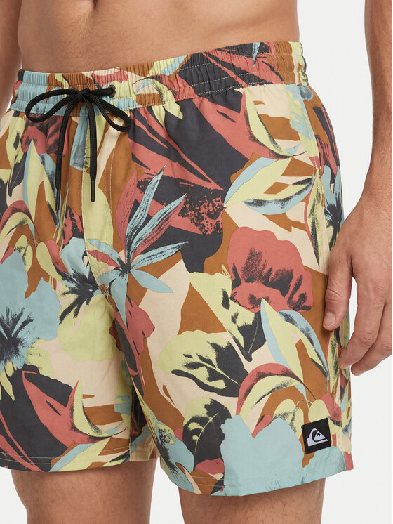 Quiksilver Quiksilver Plavecké šortky Everyday Printed Volley 15 EQYJV04219 Farebná Regular Fit