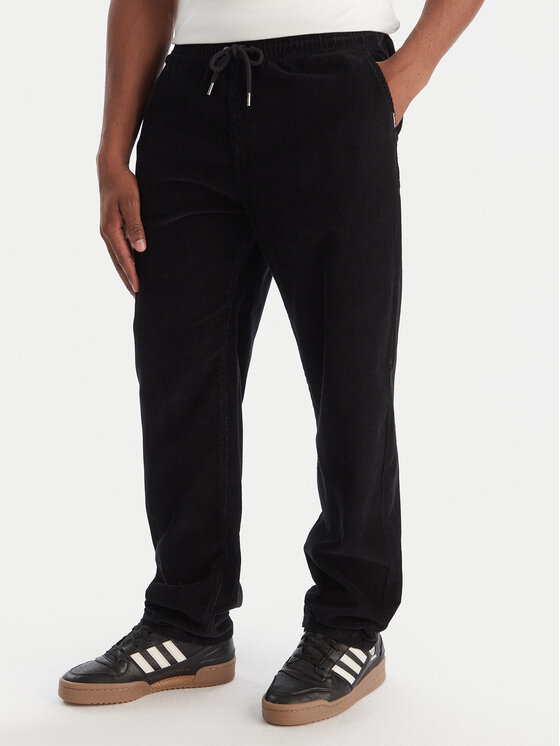 Quiksilver Quiksilver Stoffhose Taxer EQYNP03315 Schwarz