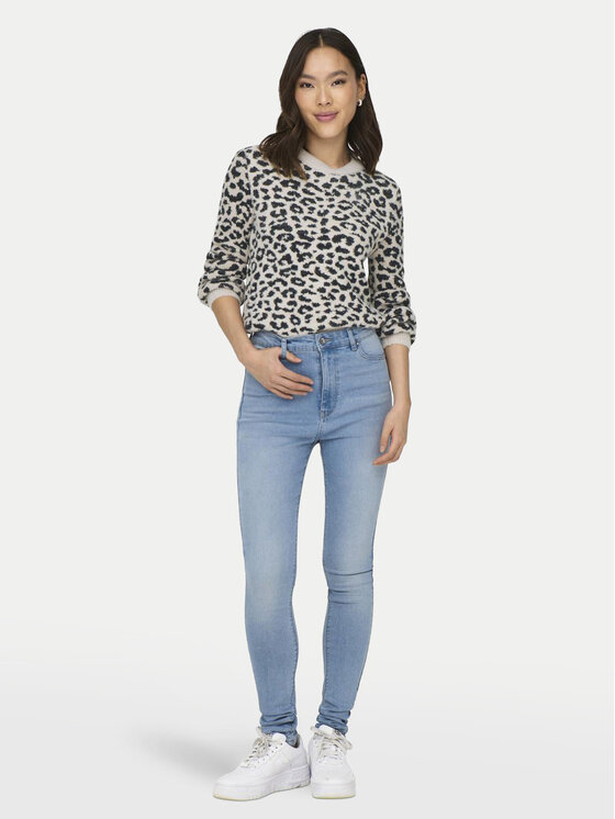 JDY JDY Džemper Lorraine 15292890 Siva Regular Fit