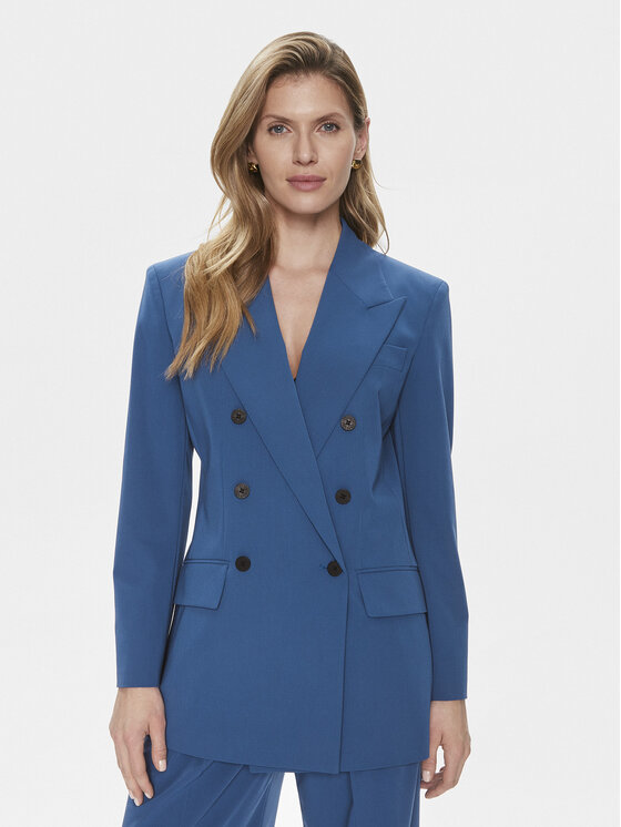 HUGO Hugo Sakoi Amalisa 50501428 Plava Relaxed Fit
