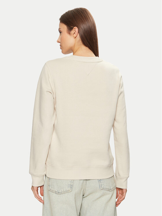 Tommy Jeans Tommy Jeans Felpa DW0DW19959 Beige Regular Fit