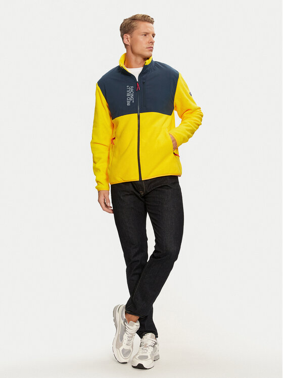 Pepe Jeans Pepe Jeans Μπουφάν μεταβατικό Red Bull Racing RM490006 Κίτρινο Regular Fit