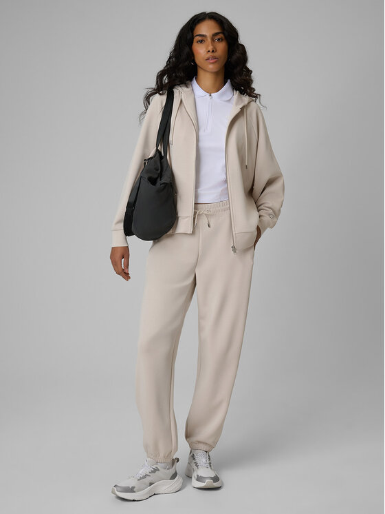 4F 4F Spodnie dresowe ESSENTIAL 4 Biały Regular Fit