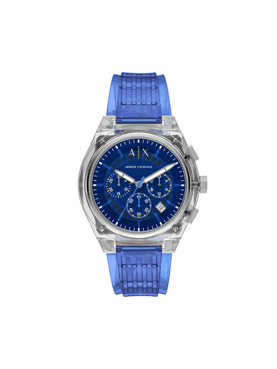 Armani Exchange Armani Exchange Hodinky Rafael Chronograph AX4166 Modrá