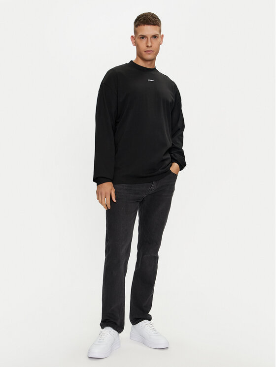 HUGO Hugo Суитшърт Daposo 50511029 Черен Relaxed Fit