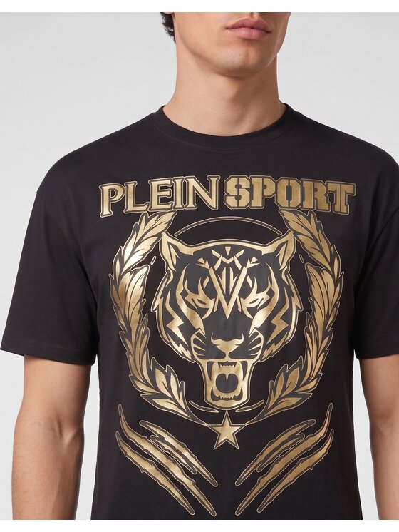 Plein Sport Plein Sport T-Shirt 31533 Czarny Regular Fit