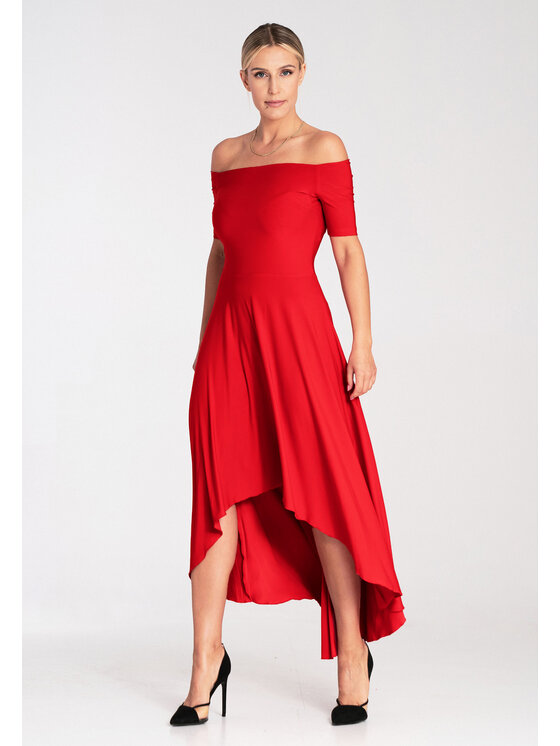 FIGL FIGL Abito da sera M1032 Rosso Regular Fit