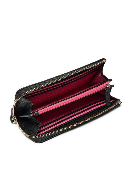 TOUS TOUS Голям дамски портфейл Kiara Sherton 2000986851 Черен