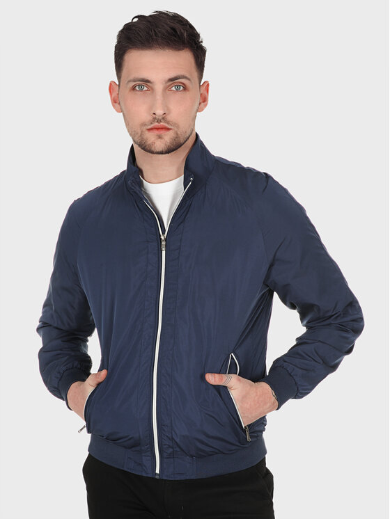 Evenemen Evenemen Kurtka przejściowa KW22 Granatowy Slim Fit
