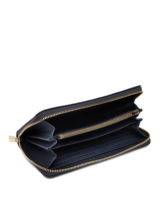 Tommy Hilfiger Tommy Hilfiger Geldbörse Th Icon Lrg Za Corp AW0AW18654 Dunkelblau