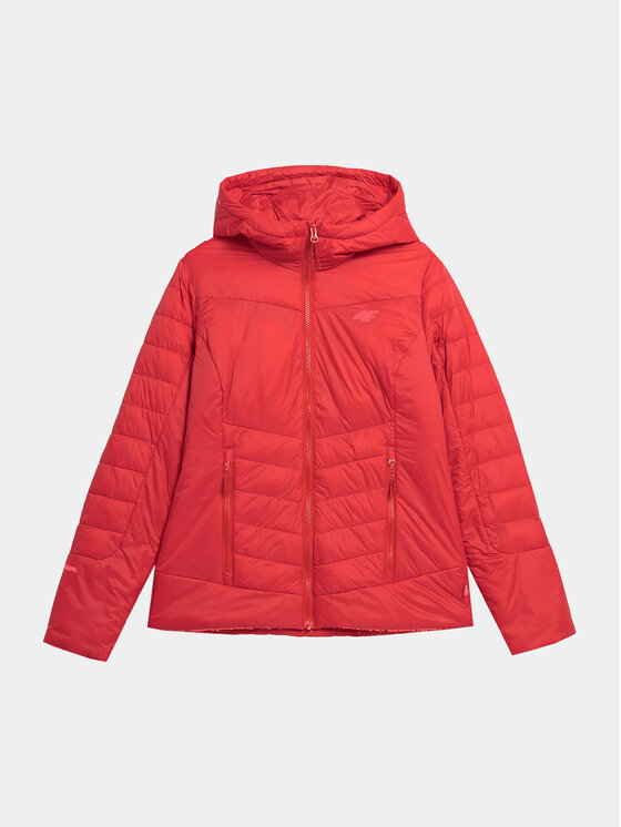 4F 4F Outdoor jakna 4FAW23TDJAF279 Crvena Slim Fit