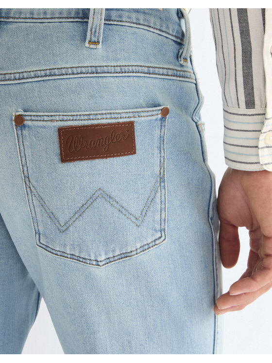 Wrangler Wrangler Jeansy GREENSBORO Niebieski Straight Leg