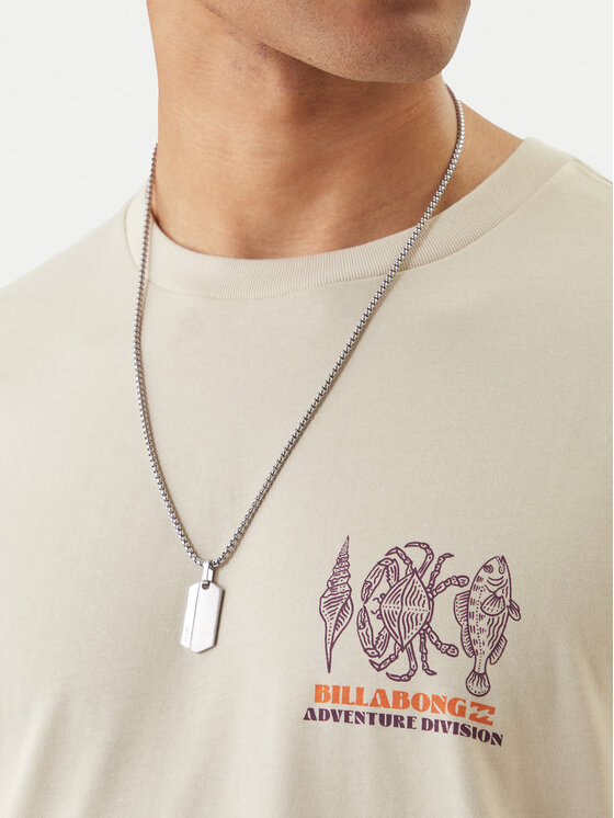 Billabong Billabong T-särk Fauna EBYZT00385 Beež Regular Fit