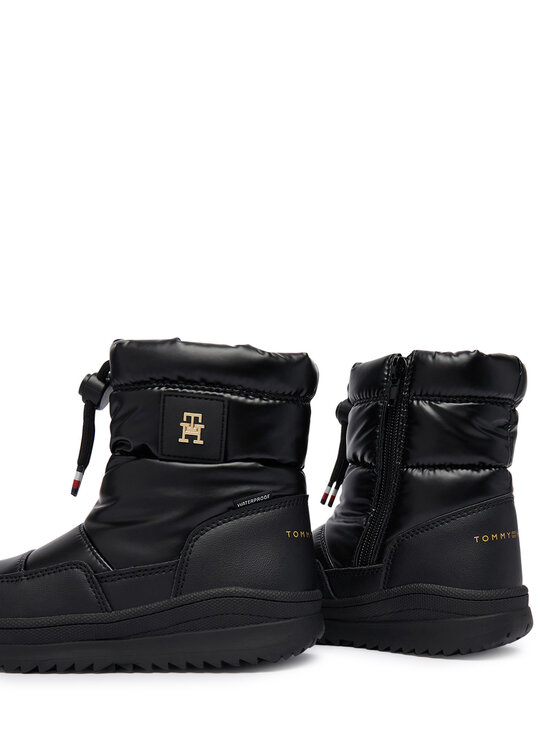 Tommy Hilfiger Tommy Hilfiger Cizme de zăpadă Loki T3AD-35206-1474 M Negru