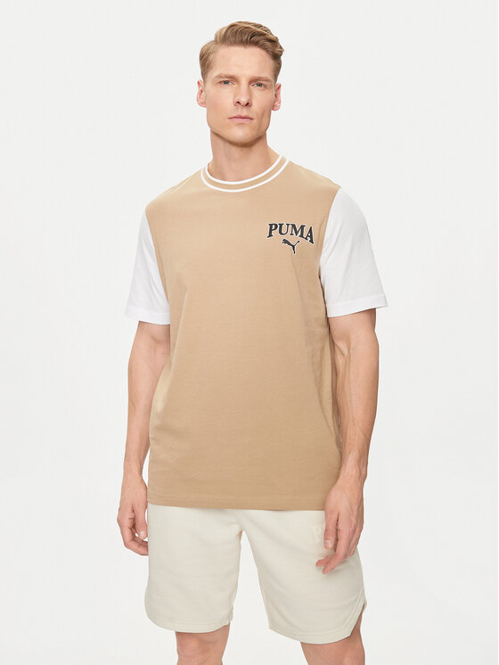 Puma Tricou Squad 678968 Bej Regular Fit