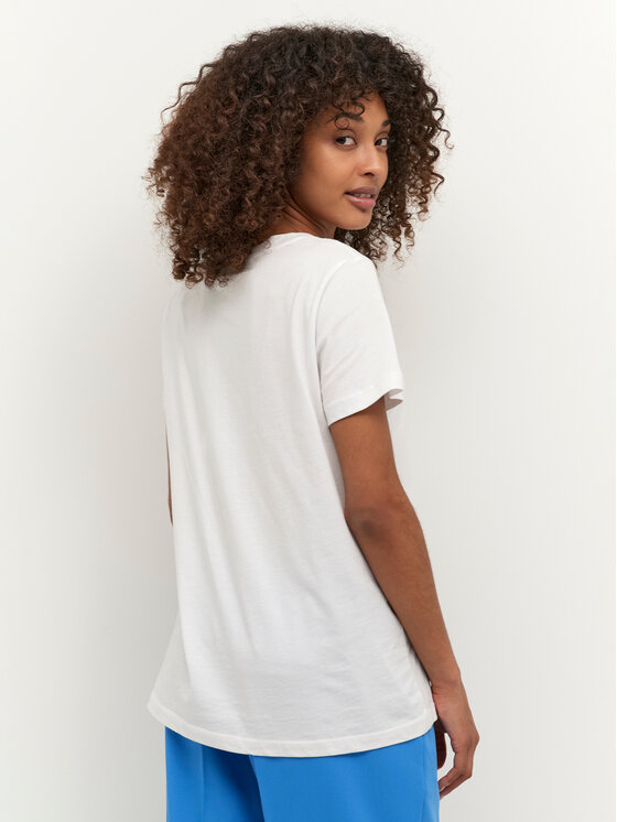 Kaffe Kaffe T-krekls Marin 10506137 Balts Regular Fit