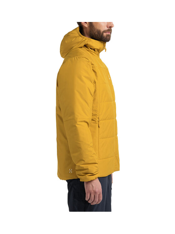Haglöfs Haglöfs Kurtka zimowa Mimic Silver Hood Men Żółty Regular Fit
