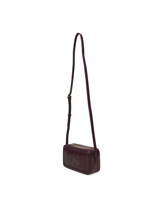 Calvin Klein Calvin Klein Torebka Bold Ck Camera Bag LV04F3220G Bordowy