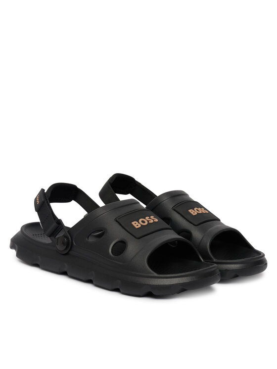 BOSS BOSS Sandále J52813 S Čierna
