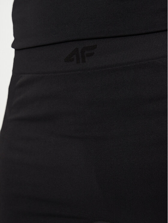 4F 4F Bielizna termoaktywna dolna 4FWAW24USEAM173 Czarny Slim Fit