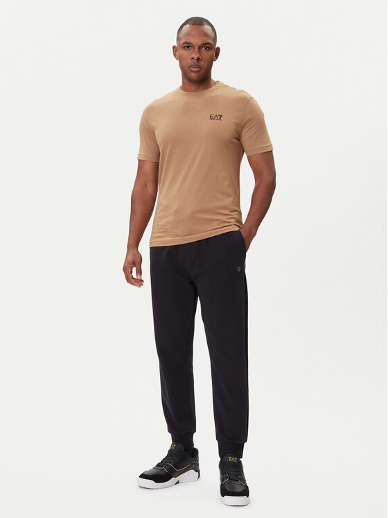 EA7 Emporio Armani EA7 Emporio Armani Marškinėliai 8NPT25 PJVPZ U6171 Smėlio Regular Fit