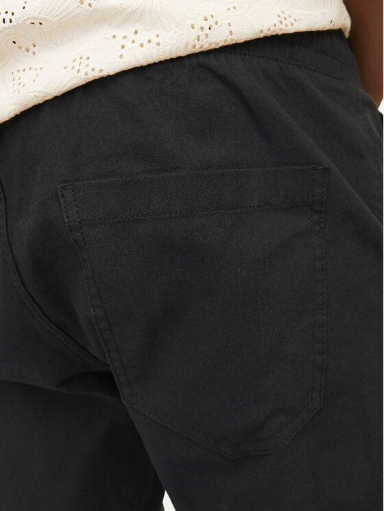 Jack&Jones Jack&Jones Hlače Summer 12248606 Crna Relaxed Fit