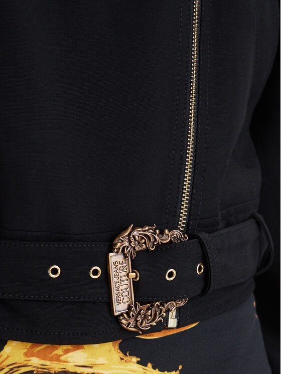 Versace Jeans Couture Versace Jeans Couture Демісезонна куртка 80HAS410 N0432 Чорний Loose Fit