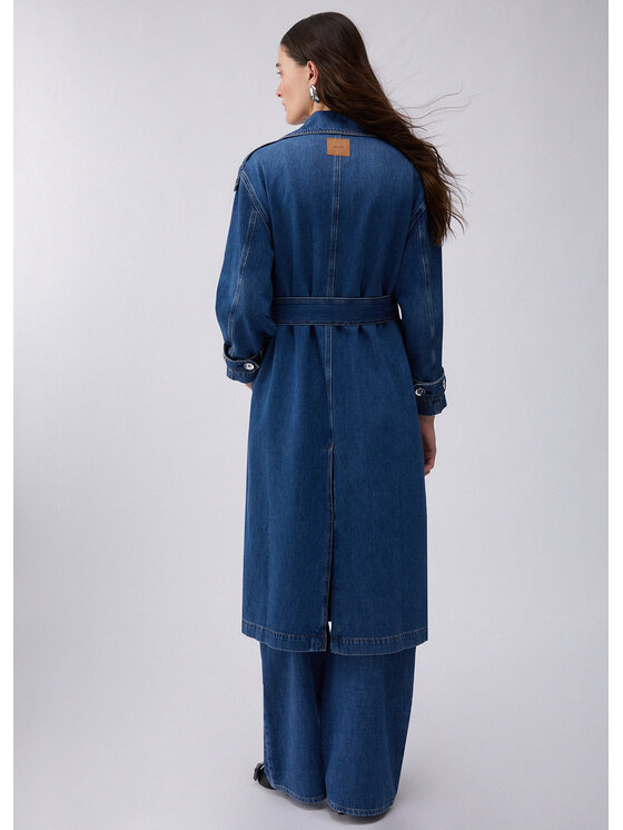 Liu Jo Liu Jo Trench UA6174D031979010 Azzurro chiaro Regular Fit