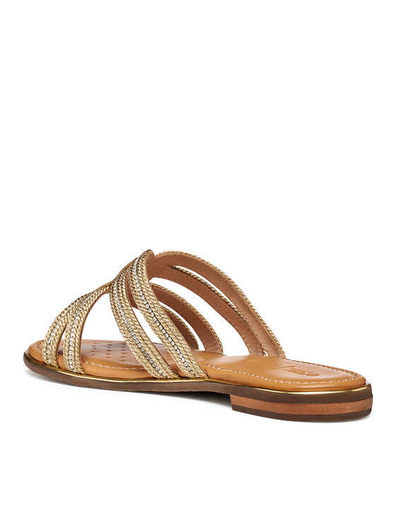 Geox Geox Natikači D Sozy Plus D65DQA 000EW C2016 Zlata