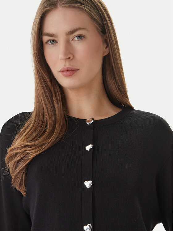 ONLY ONLY Kardigán Maisie 15364920 Fekete Regular Fit