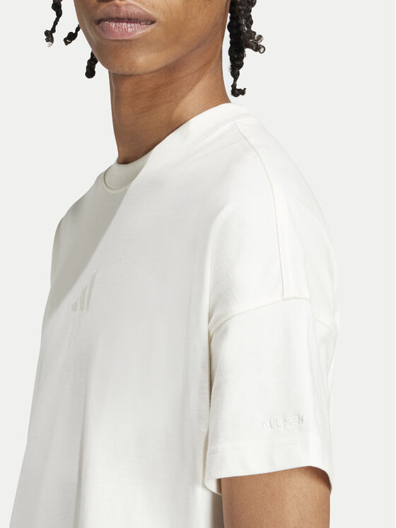 adidas adidas Póló ALL SZN IV5217 Fehér Loose Fit