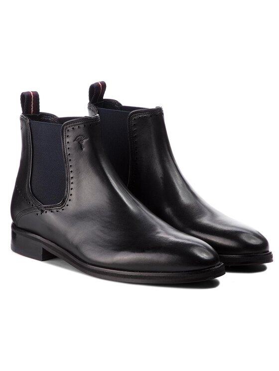 JOOP! JOOP! Kotníková obuv s elastickým prvkem Kleitos 4140004162 Černá