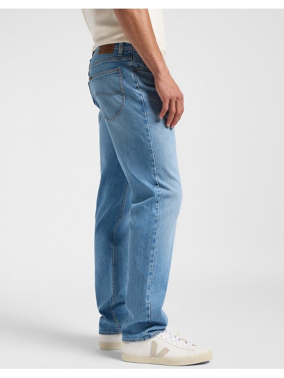 Lee Lee Jeansy West Niebieski Relaxed Fit