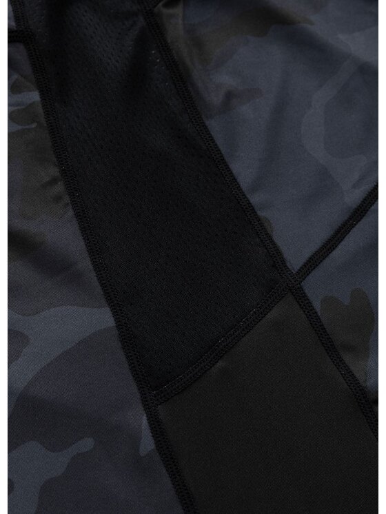 PITBULL PITBULL Koszulka techniczna Longsleeve Mesh Performance Pro plus ADCC Camo L Czarny Regular Fit