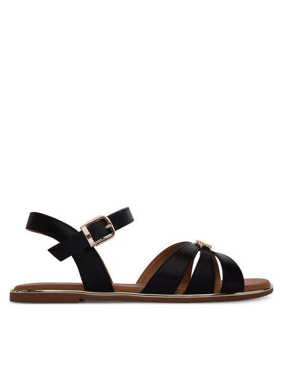 Tommy Hilfiger Sandale T3A2-34280-0326 S Negru