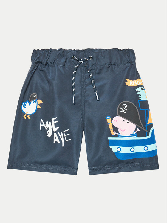 NAME IT Short de bain Nmmmoise 13226894 Bleu marine Regular Fit