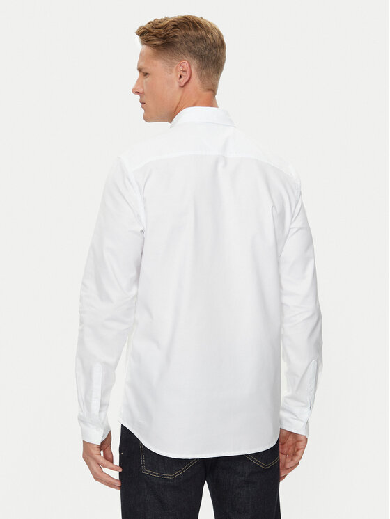 Calvin Klein Jeans Calvin Klein Jeans Koszula J30J326182 Biały Regular Fit
