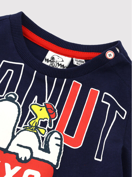 Original Marines Original Marines Blúz PEANUTS DCPV0239NM Sötétkék Regular Fit