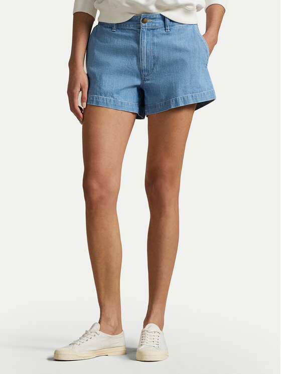 Damskie Szorty jeansowe Polo Ralph Lauren, Rozmiar 14, Niebieskie, 211963799001