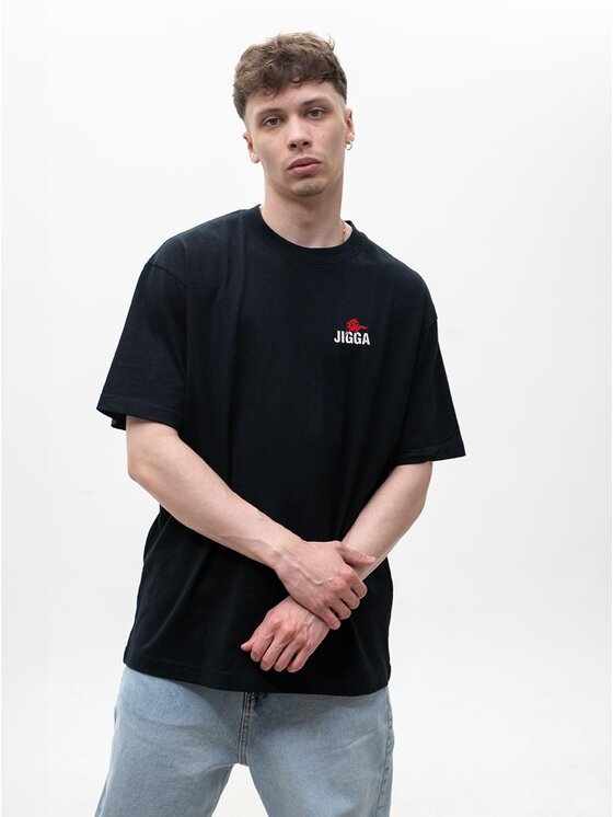 Jigga Wear Jigga Wear T-Shirt 131525 Czarny Oversize