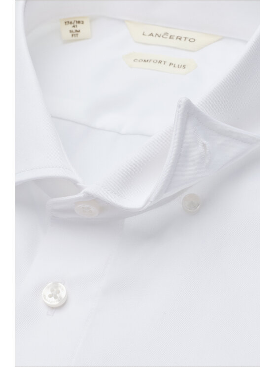 Lancerto Lancerto Koszula Amadeo Slim KO073126000048 Biały Slim Fit
