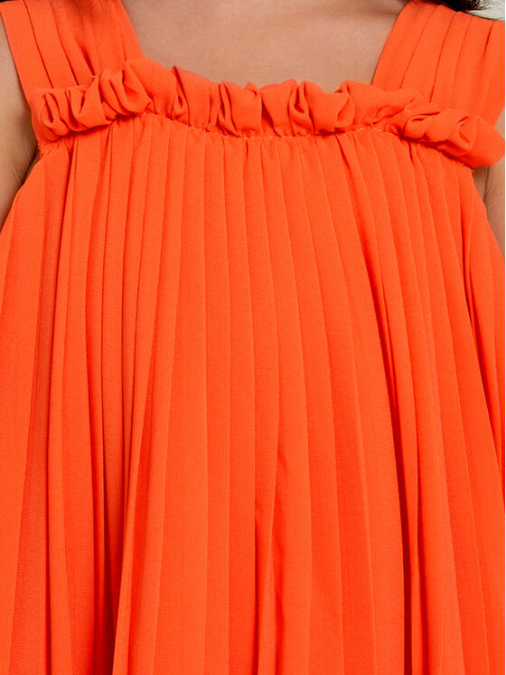 Abel & Lula Abel & Lula Elegantna obleka 5055 Oranžna Relaxed Fit