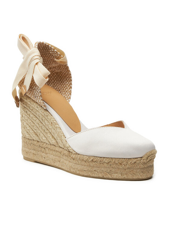 Castañer Castañer Espadryle Chiara/8Ed/006 021726 Écru
