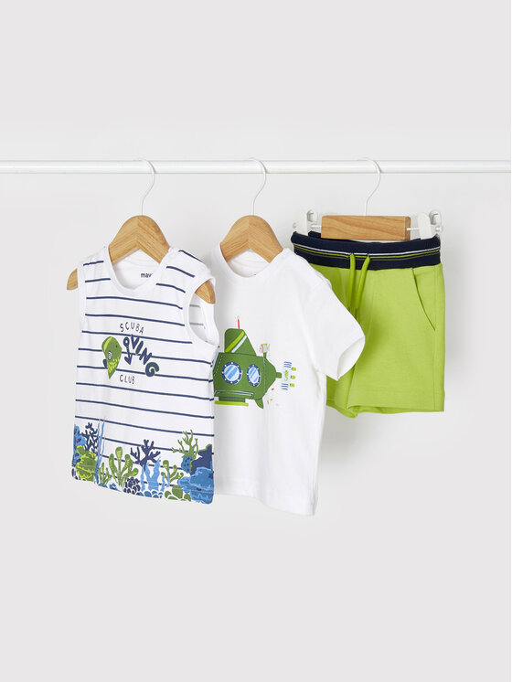 Completo T-shirt, top e pantaloncini 1666