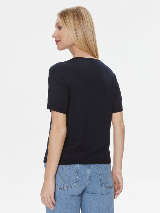 United Colors Of Benetton United Colors Of Benetton T-shirt 103CD102M Tamnoplava Regular Fit