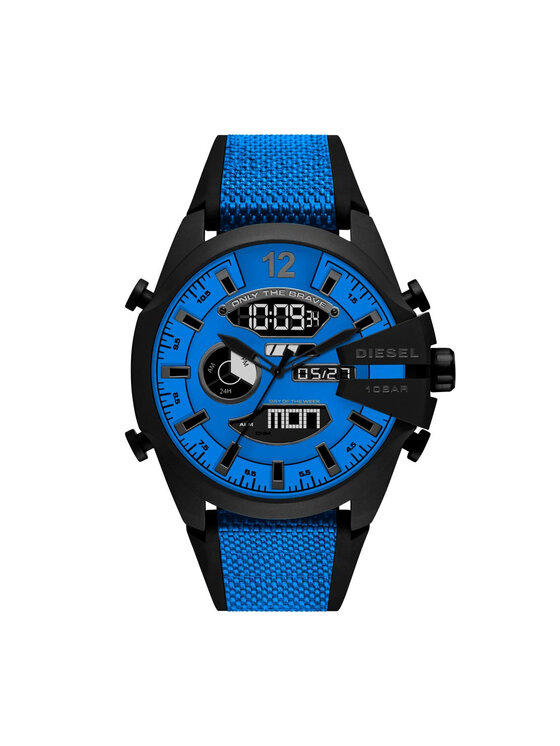 Diesel Diesel Uhr Mega Chief DZ4550 Blau