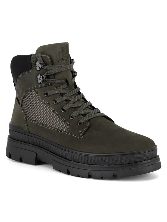 Rieker Revolution Lifestyle Rieker Revolution Lifestyle Šnurovacia obuv U1270-54 Zelená