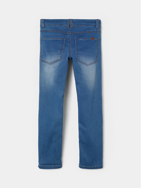 NAME IT NAME IT Jeansy 13209038 Niebieski Slim Fit