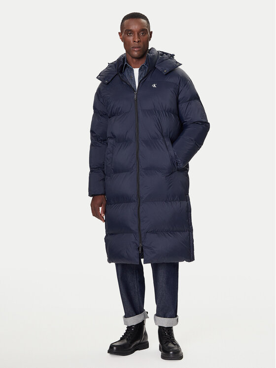 Calvin Klein Jeans Calvin Klein Jeans Зимове пальто LV04RD518G Cиній Regular Fit